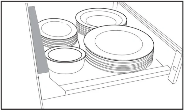 Встраиваемый подогреватель для посуды Korting KW 601 GW купить в Москве
