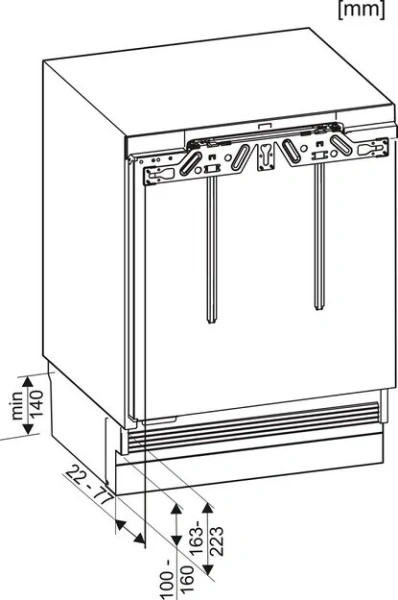 Встраиваемый морозильник Miele F 31202 Ui-1 купить в Москве
