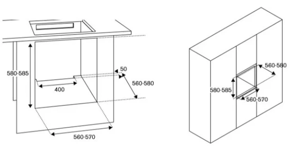 Духовой шкаф Bertazzoni F6011MODPLGNE купить в Москве
