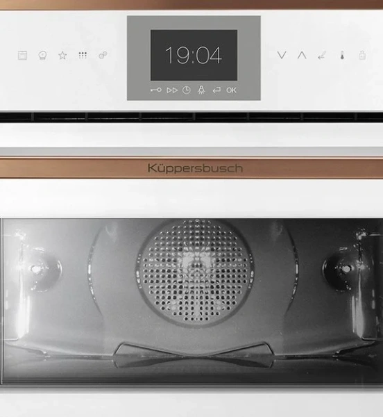 Компактный духовой шкаф с паром Kuppersbusch CBD 6550.0 W7 Copper купить в Москве
