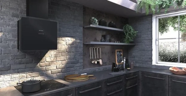 Вытяжка Faber GLAM FIT 80 BK купить в Москве
