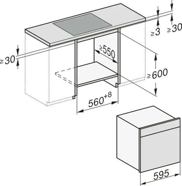 Встраиваемая пароварка Miele DGC 7865 OBSW купить в Москве