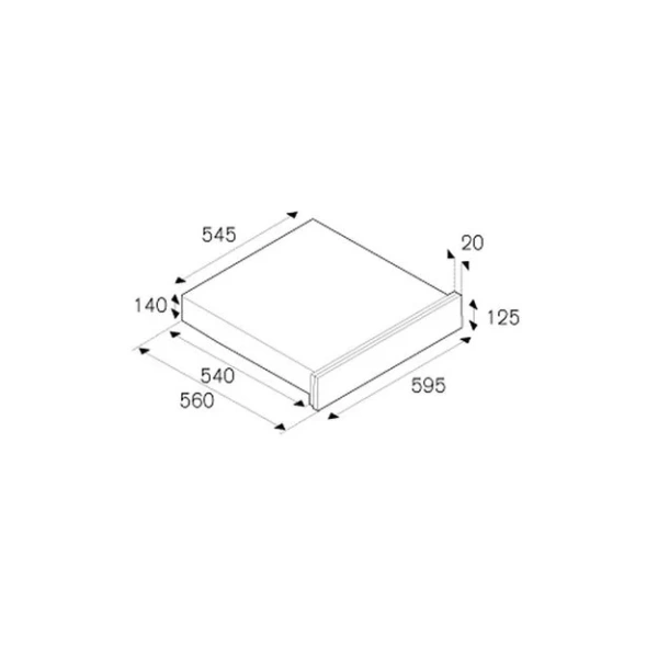 Встраиваемый ящик для подогрева Bertazzoni WD60HERND купить в Москве
