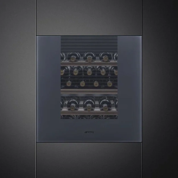 Встраиваемый холодильный шкаф для вина Smeg CVI129G купить в Москве