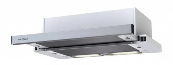 Встраиваемая вытяжка KRONA KAMILLA 600 INOX ( 2 мотора) купить в Москве
