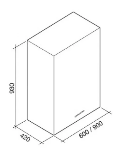 Вытяжка Falmec Altair top 60 ix (800) ECP купить в Москве
