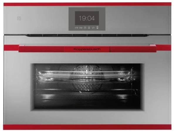 Компактный духовой шкаф с микроволнами Kuppersbusch CBM 6550.0 G8 Hot Chili купить в Москве