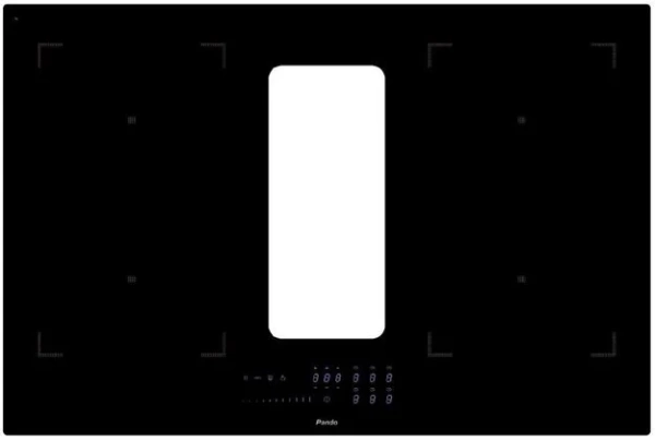 Варочная панель с вытяжкой Pando E-391/78 V.1130 ECO PLUS купить в Москве с доставкой
