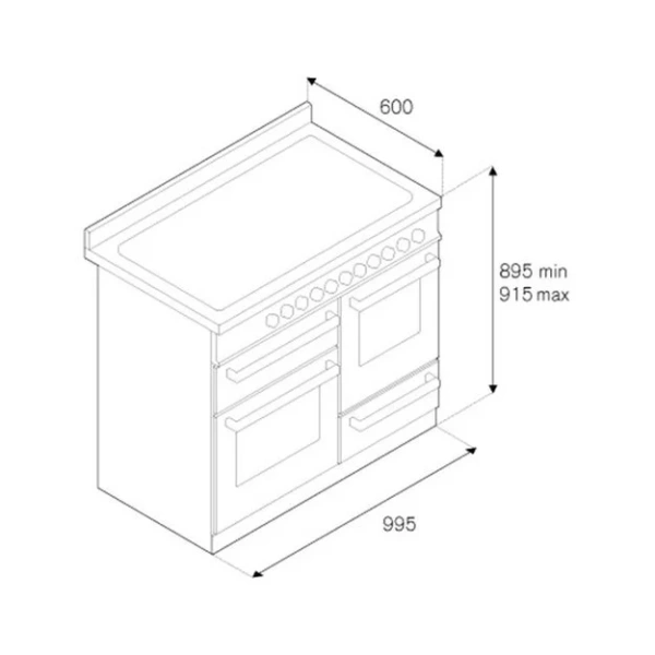Варочный центр Bertazzoni PRO1006MFETROT купить в Москве