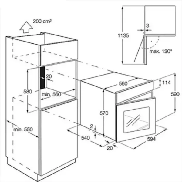 Духовой шкаф AEG B890905M купить в Москве
