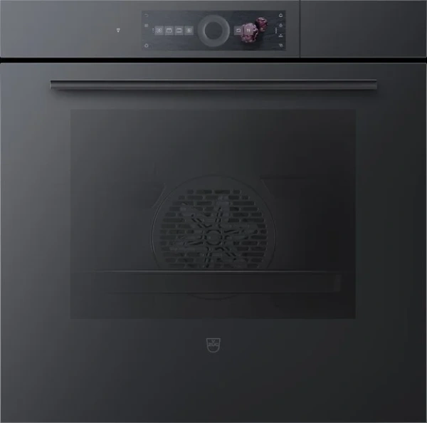 Встраиваемый паровой шкаф V-Zug CombairSteamer V6000 60 черное стекло купить в Москве