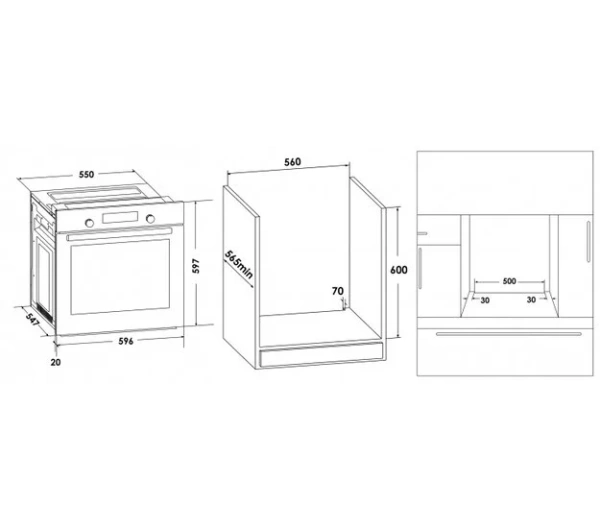 Духовой шкаф Schaub Lorenz SLB EI6625 купить в Москве
