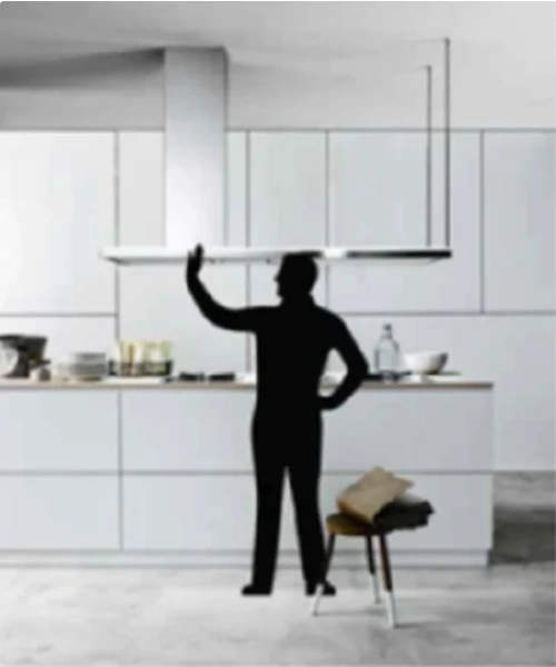 Вытяжка FALMEC DESIGN LUMEN ISOLA STEEL 175 SX купить в Москве
