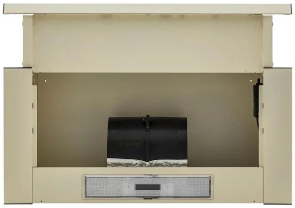 Встраиваемая вытяжка KRONA Kamilla slim 600 ivory (1 мотор) купить в Москве
