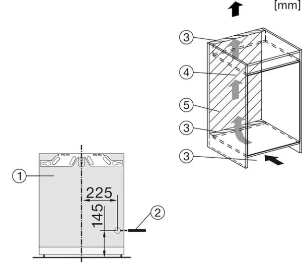 Встраиваемый морозильник Miele FNS 7040 C купить в Москве

