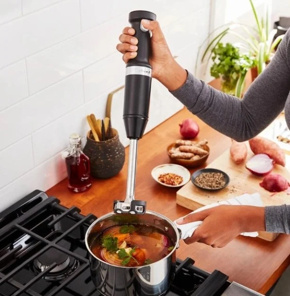 Погружной блендер KitchenAid 5KHBV83EOB купить в Москве с доставкой
