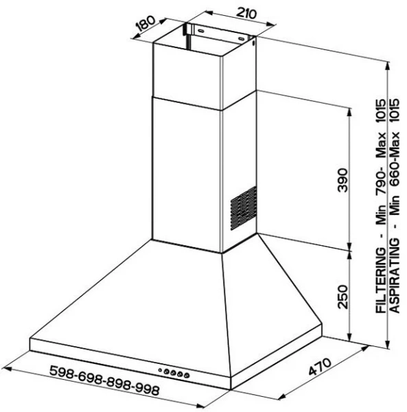 Вытяжка Faber STRIP SMART PB X A60 купить в Москве
