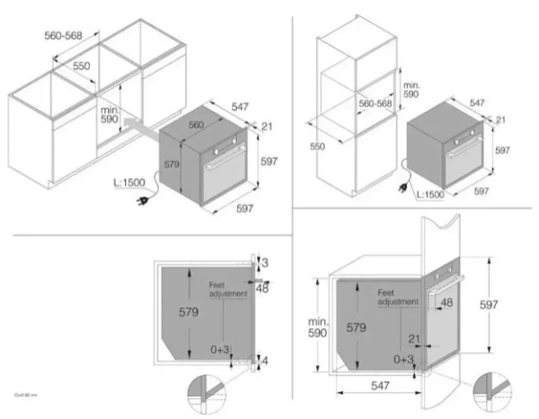 Духовой шкаф Asko OP8664A купить в Москве

