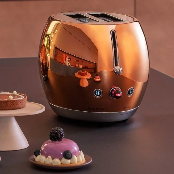 Тостер Bugatti ROMEO 02-RMRG купить в Москве с доставкой
