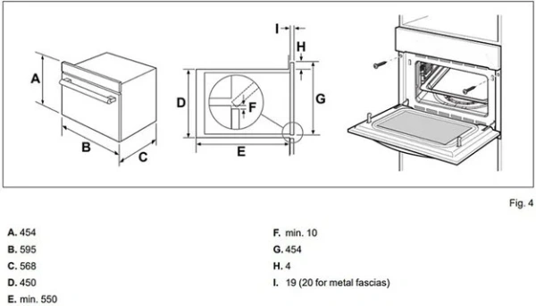 Встраиваемая микроволновая печь Bertazzoni FMOD4053MLB1 купить в Москве

