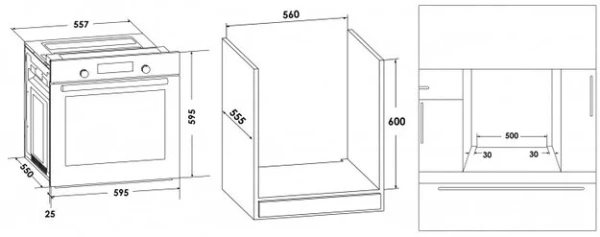 Духовой шкаф Schaub Lorenz SLB EE6313 купить в Москве
