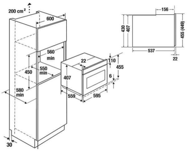 Компактный духовой шкаф с микроволнами Kuppersbusch CBM 6550.0 G2 купить в Москве
