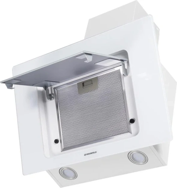 Кухонная вытяжка MAUNFELD York Push 50 белый купить в Москве
