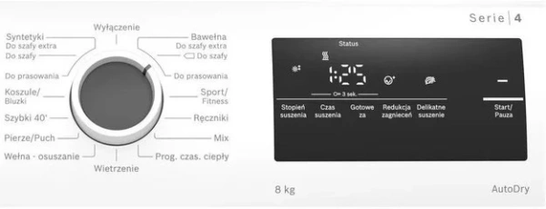 Сушильная машина Bosch WTH85V1GPL купить в Москве