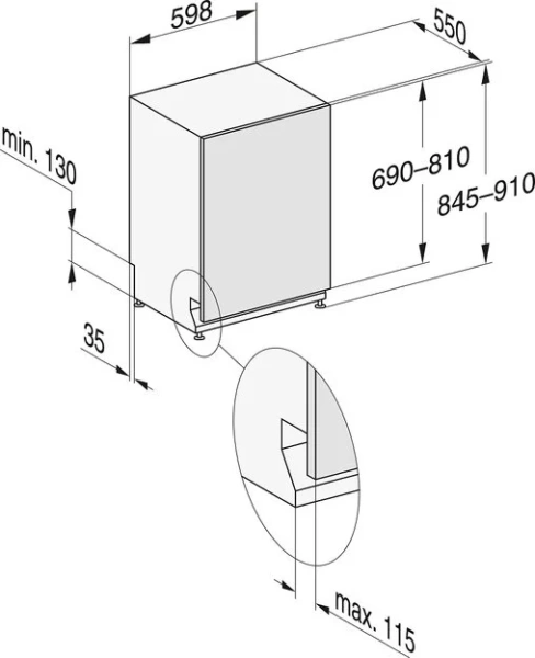 Встраиваемая посудомоечная машина Miele G 7255 SCVI XXL купить в Москве