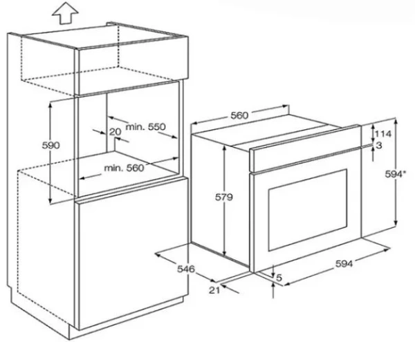Духовой шкаф AEG BE3002421B купить в Москве
