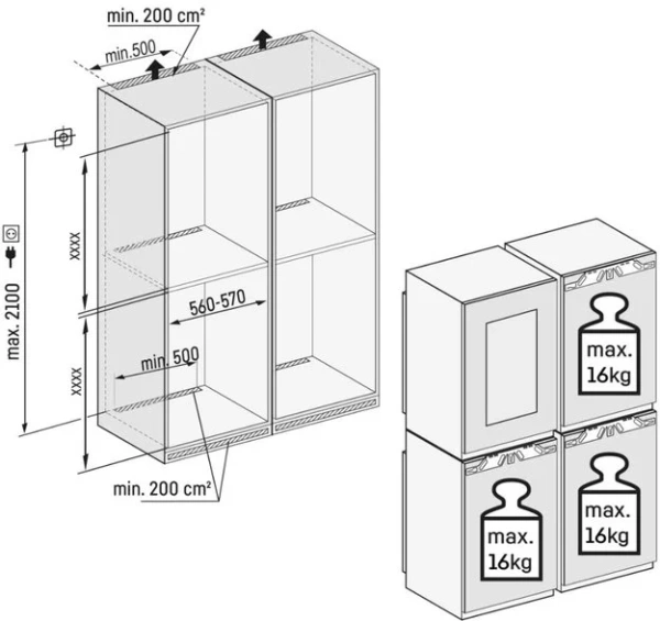 Встраиваемый холодильник Liebherr IXRFWB 3963 Prime BioFresh NoFrost купить в Москве