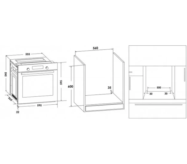 Духовой шкаф Schaub Lorenz SLB ET6860 купить в Москве
