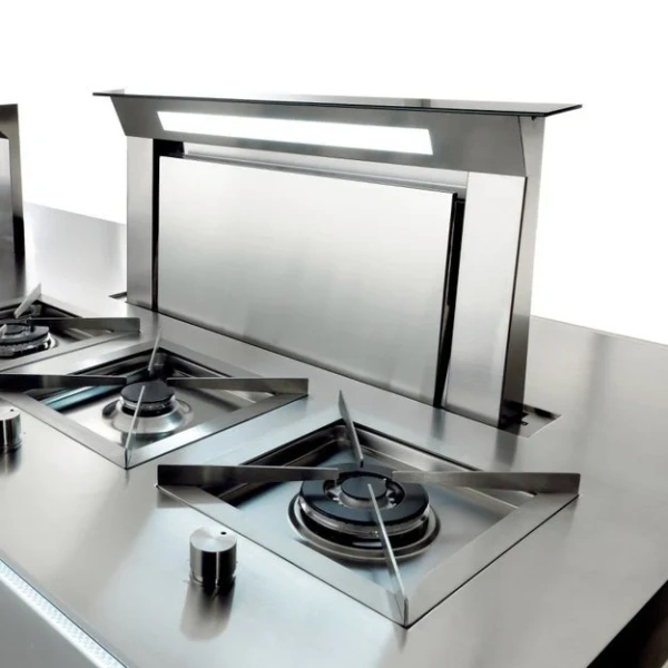 Встраиваемая вытяжка Falmec Down Draft 90 Steel купить в Москве
