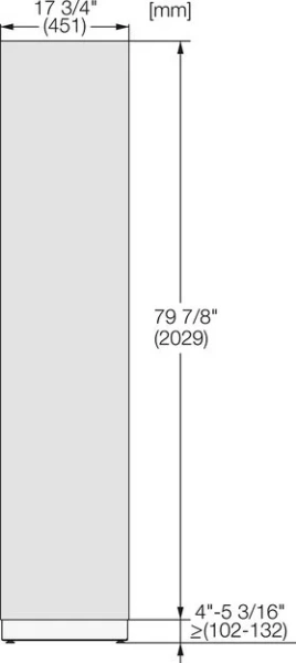 Встраиваемый морозильник Miele F 2413 Vi MasterCool купить в Москве
