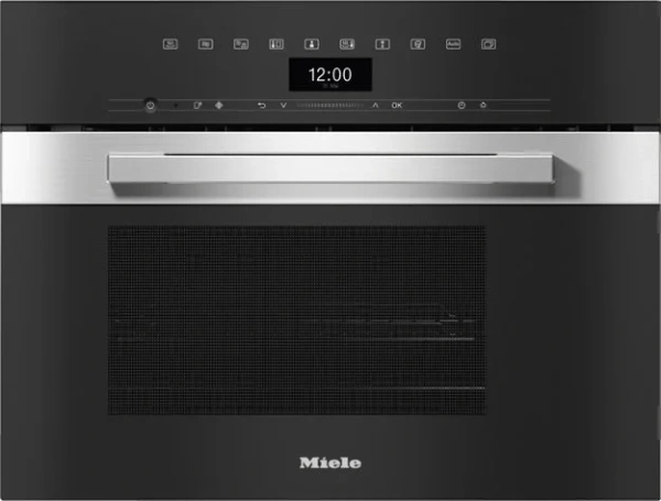Встраиваемая пароварка с СВЧ Miele DGM7440 EDST/CLST купить в Москве