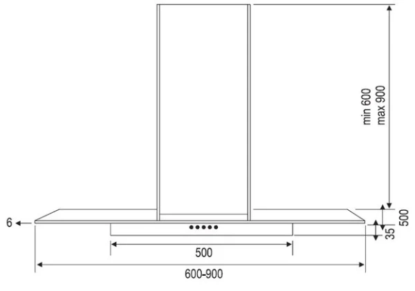 Вытяжка Kuppersberg LORA 60 X 4HPB купить в Москве

