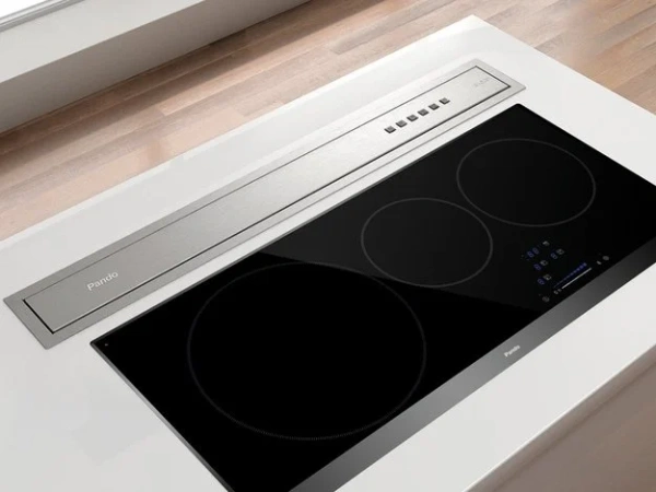 Встраиваемая в столешницу вытяжка Pando E-320/120 IX-CR.TOUCH V.2000 купить в Москве
