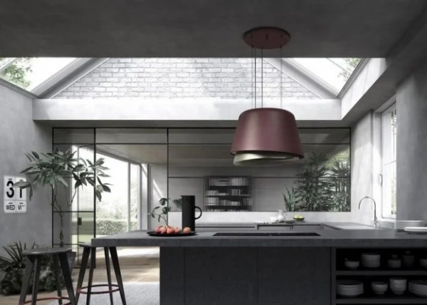 Вытяжка Faber Belle Plus Burgundy Cold 345.0615.653 купить в Москве
