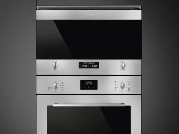 Встраиваемая микроволновая печь Smeg SO4101M0B3 купить в Москве
