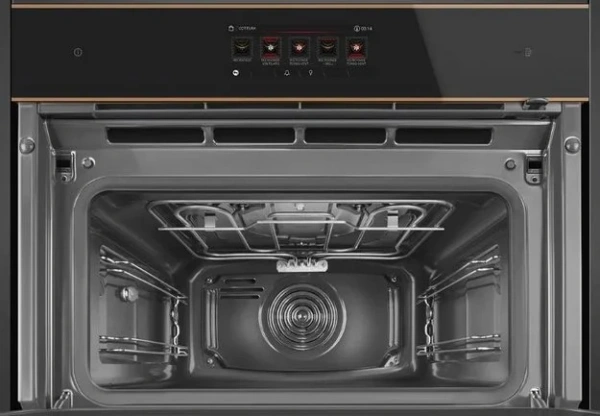 Духовой шкаф с паром и СВЧ Smeg SO4606WAPNR купить в Москве
